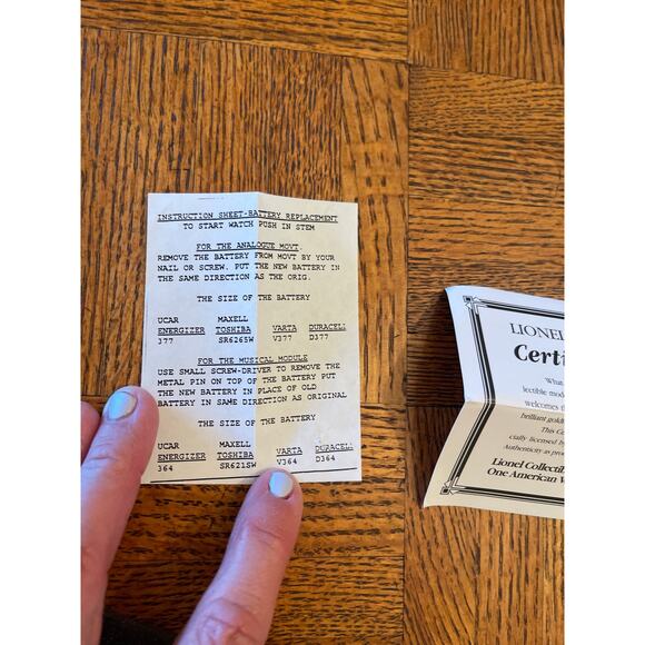 Lionel Trains authentic wristwatch - Picture 6 of 7